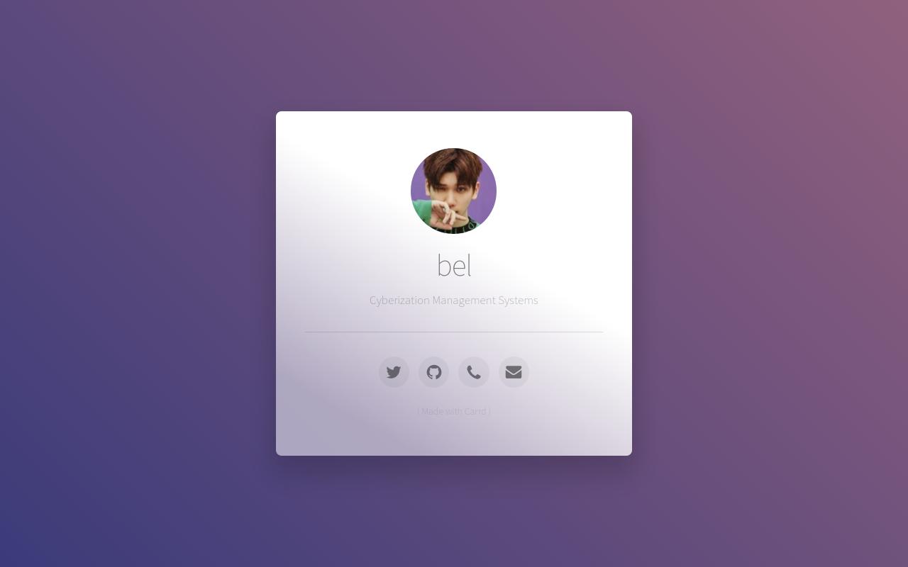 Carrd profile picture for @vav